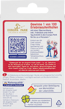 Pflasterstrips für Kinder Europa - Park Edition Mivolis
