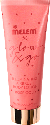 Glow&Go losion za tijelo Rose Gold  Melem