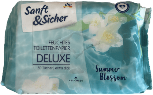 vlhčený toaletní papír Deluxe Summer Blossom Sanft&Sicher