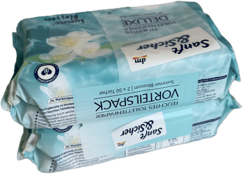 vlhčený toaletní papír Deluxe Summer Blossom Sanft&Sicher