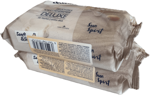 Hârtie igienică umedă Deluxe Sun Spirit Sanft&Sicher