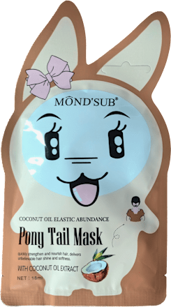 Maska do włosów na kucyk z olejkiem kokosowym Elastic Abundance Pony Tail Mask Mond'sub