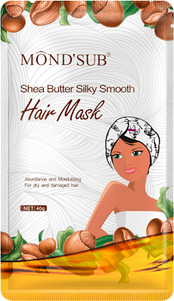 Maska do włosów w czepku z masłem shea Silky Smooth Hair Mask Mond'sub