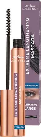 Geschenkset Mascara Extreme Lengthening Waterproof Deep Black M. Asam