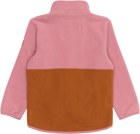 Fleecejacke, rosa & braun, Gr. 122/128 Mikk-Line