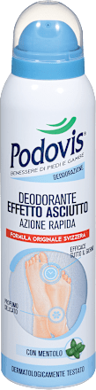 Deodorant za stopala s suhim efektom Podovis