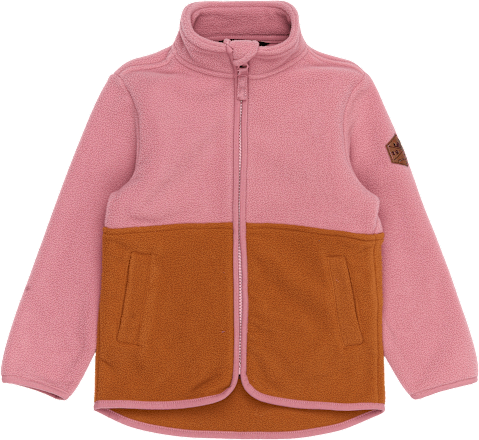 Fleecejacke, rosa & braun, Gr.  98/104 Mikk-Line