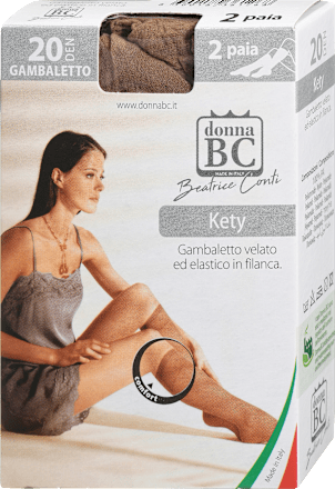 Dokolenke Kety 20 DEN, univerzalna velikost, Noiset (2 para) donna BC Beatrice Conti