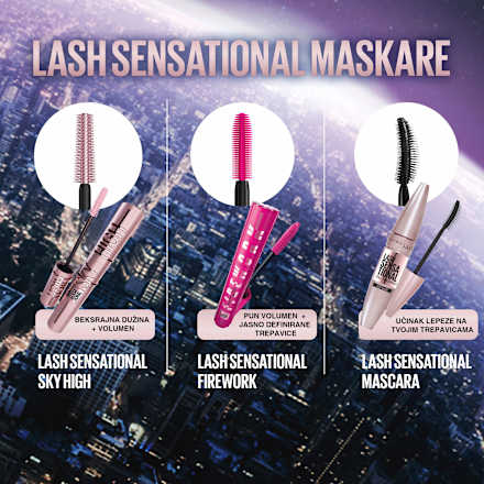 Lash Sensational Sky High maskara – Space Diamond MAYBELLINE NEW YORK