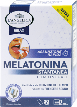 Melatonina istantanea film linguale L'ANGELICA