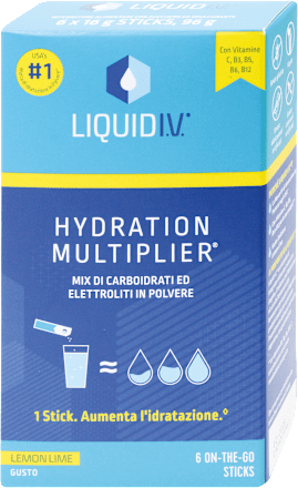 Hydration multiplier lemon lime LIQUID I.V.