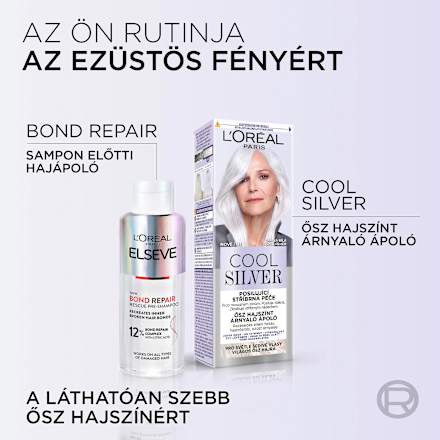 Ősz hajszínt árnyaló ápoló, tiszta fehér L'ORÉAL PARiS