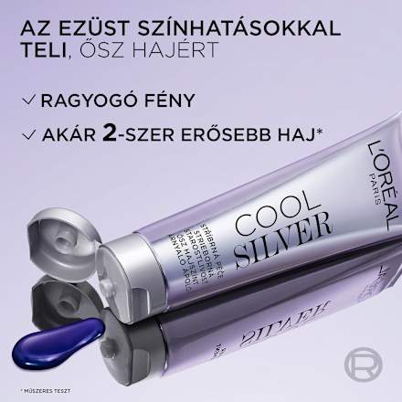 Ősz hajszínt árnyaló ápoló, tiszta fehér L'ORÉAL PARiS