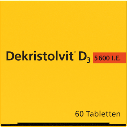 Dekristolvit D3 5600 I.E. Tabletten 60St Dekristolvit