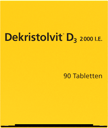 Dekristolvit D3 2000 I.E. Tabletten 90 St Dekristolvit