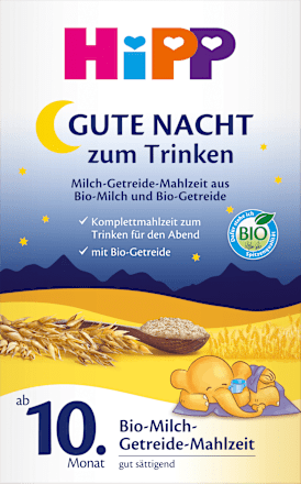 Getreidebrei Gute Nacht mit Milch ab dem 10.Monat HiPP