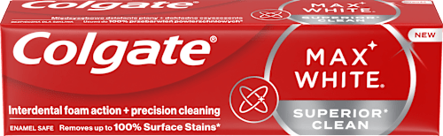 Fogkrém Max White Superior Clean Colgate