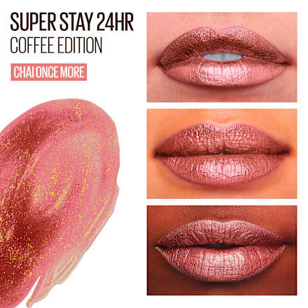 Lippenstift Super Stay 24H 885 Chai Once More  MAYBELLINE NEW YORK