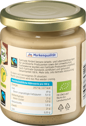 Crema spalmabile 100% anacardi dmBio