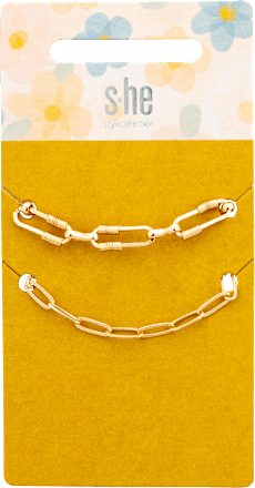 Armband-Set gold  SHE
