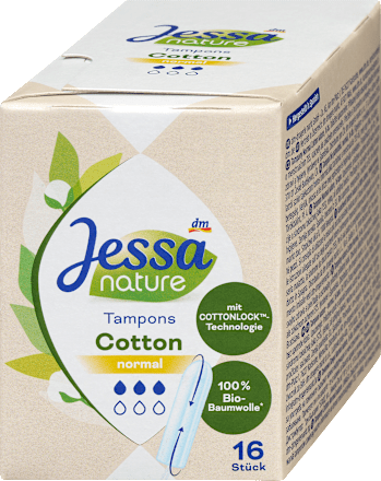 Tampons Cotton Normal nature Jessa