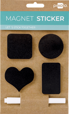 Magnet Stickerset schwarz pixolo