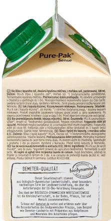 Bio savanyúkáposzta direktlé, tejsavas erjesztésű dmBio