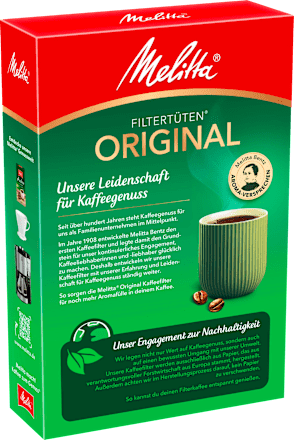 Kaffee-Filtertüten Original 1x4 Aroma naturbraun Melitta