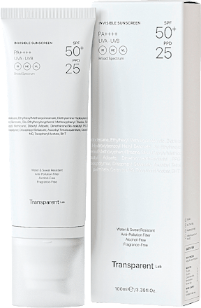 Sonnencreme Gesicht Transparent LSF50+ Transparent Lab