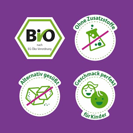 Kindersnack Poppies Apfel-Karamell Style, für Schulkinder Freche Freunde