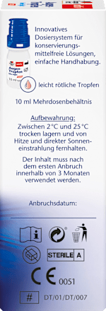 Augentropfen blue light Duo Doppelherz