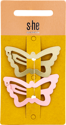 Haarclips-Set kids Schmetterling  s-he stylecollection