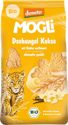 Kinderkekse Dschungel mit Butter ab 3 Jahren  MOGLi