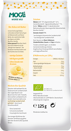 Kinderkekse Dschungel mit Butter ab 3 Jahren  MOGLi