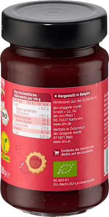 Fruchtaufstrich Himbeere Fein Passiert dmBio