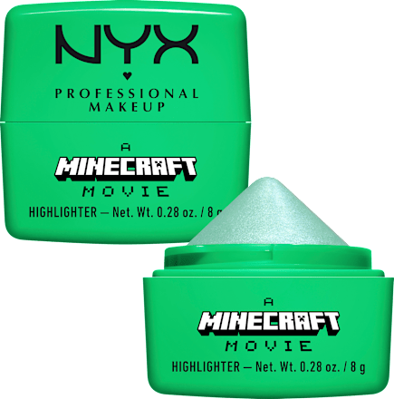 Highlighter A Minecraft Movie Rare Balms Blow Your Mine 01 Green NYX PROFESSIONAL MAKEUP