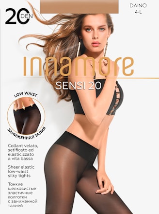 SENSI 20 DEN hulahopke DAINO, veličina 4-L Innamore