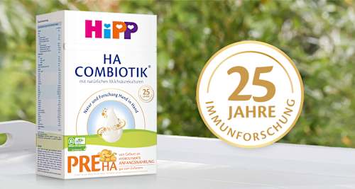 Anfangsmilch Pre HA Combiotik von Geburt an HiPP