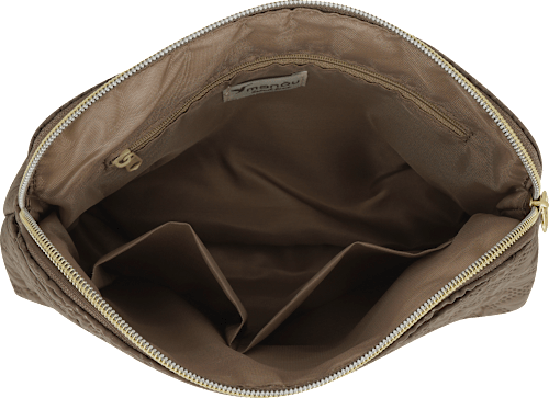 Kulturbeutel Set braun Leo 2tlg Soapland