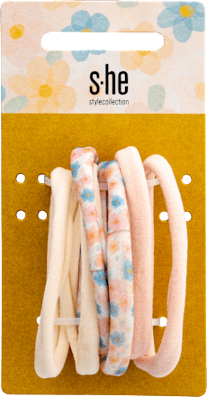 Haargummi-Set klein mehrfarbig s-he stylecollection