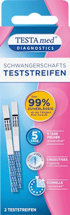 Schwangerschaftstest Testa med