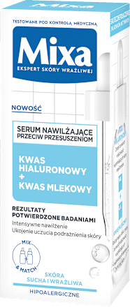 Serum nawilżające przeciw przesuszeniom Mixa