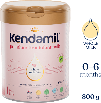 Počiatočná dojčenská mliečna výživa 1  Kendamil