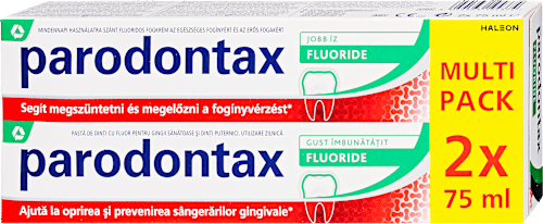 Fogkrém Fluoride 2x75 ml Parodontax