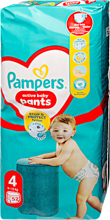 Bugyipelenka Jumbo pack 9-15 kg Pampers active baby
