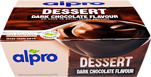 Étcsokoládés szójadesszert Alpro