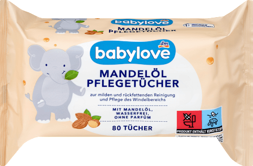 Vlažne maramice za bebe sa bademovim uljem  babylove