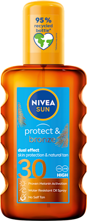 protect & bronze ulje za sunčanje u spreju, SPF 30 NIVEA SUN