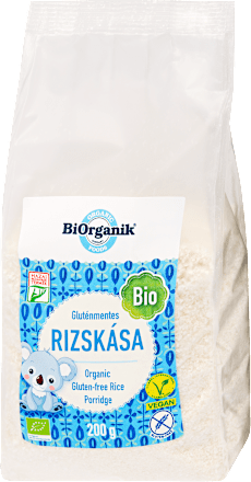 Bio gluténmentes instant rizskása BiOrganik