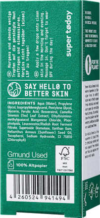 Serum Antiox Nø super tøday NØ cosmetics